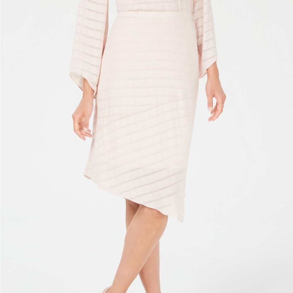 Alfani Pointed-Hem Midi Skirt